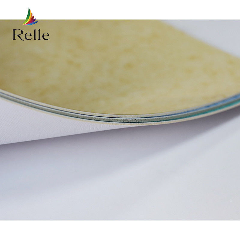 Couverture de plancher en vinyle de luxe en PVC gris