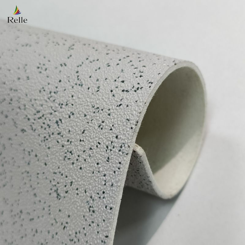 Plancher en vinyle pour bus, plancher de sécurité commerciale avec dos de feutre homogène