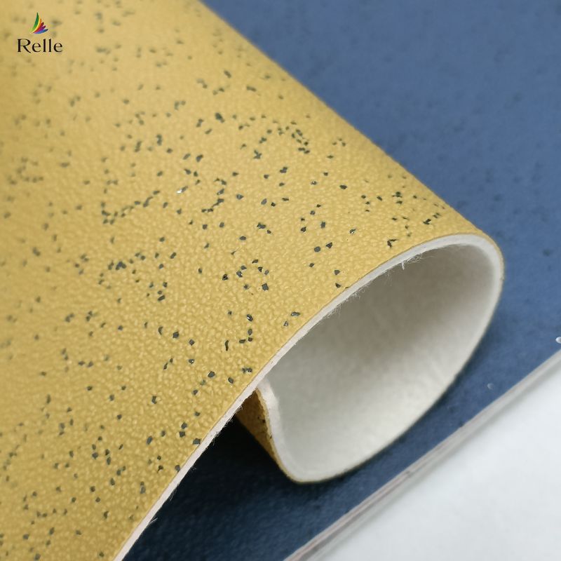 Plancher en vinyle pour bus, plancher de sécurité commerciale avec dos de feutre homogène