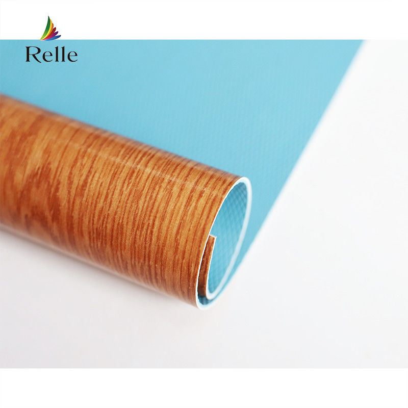 Couche UV Relle 4,5 mm mousse silencieuse de plastique Cour de basket-ball bois Vinyle PVC tapis de sol