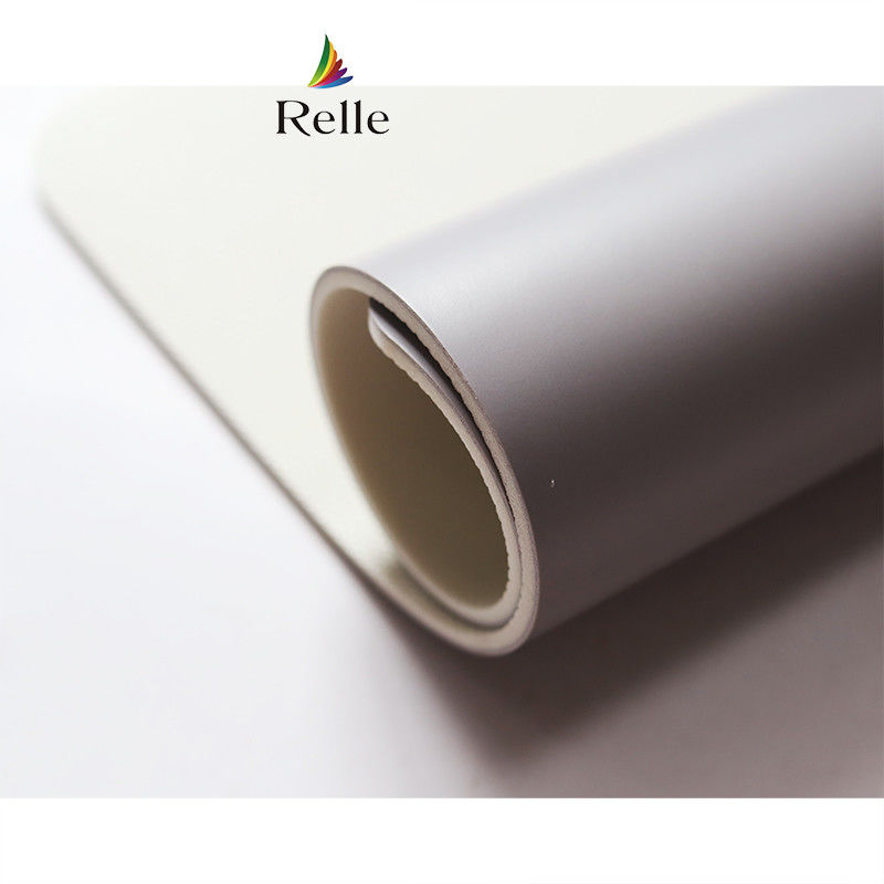 Relle Blanc Brillant PVC Vinyle sans couture pour studio de danse PVC certifié SGS