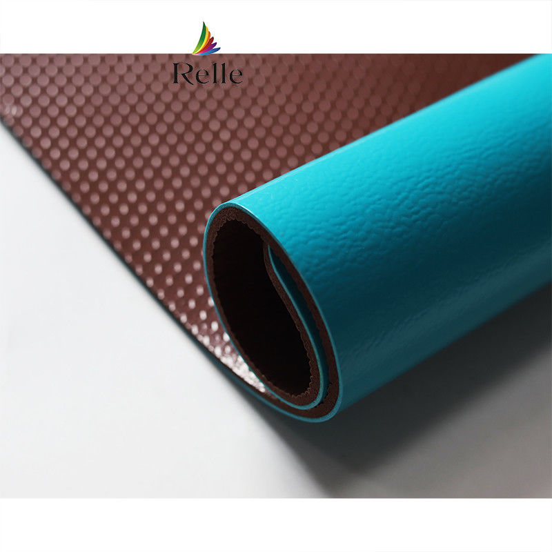 Tapis de plancher de terrain de badminton synthétique vert avec PVC et calcaire par Relle