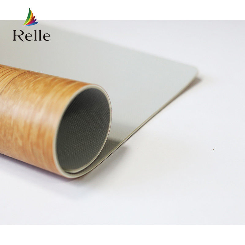 Relle 3,8m PVC plancher de vinyle hétérogène feuille de rouleau Certificat CE / SGS / ISO9001