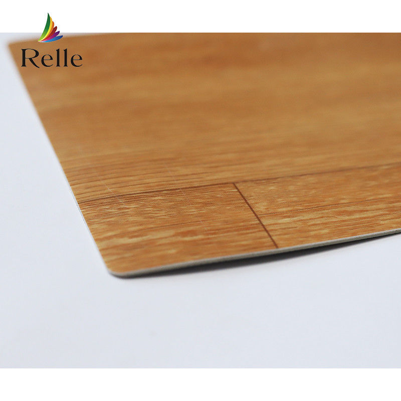 Relle 3,8m PVC plancher de vinyle hétérogène feuille de rouleau Certificat CE / SGS / ISO9001