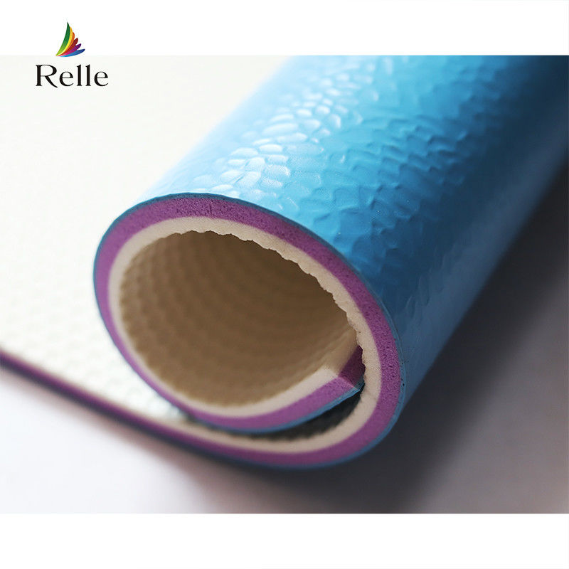 Relle PVC vinyle courts de sport pickleball plancher avec revêtement UV et calcaire