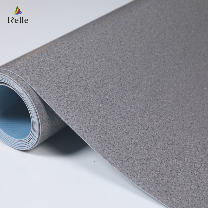 Ruloir de revêtement de sol en vinyle en PVC résistant à l'usure à l'intérieur du bureau et résistant à l'usure de grade T