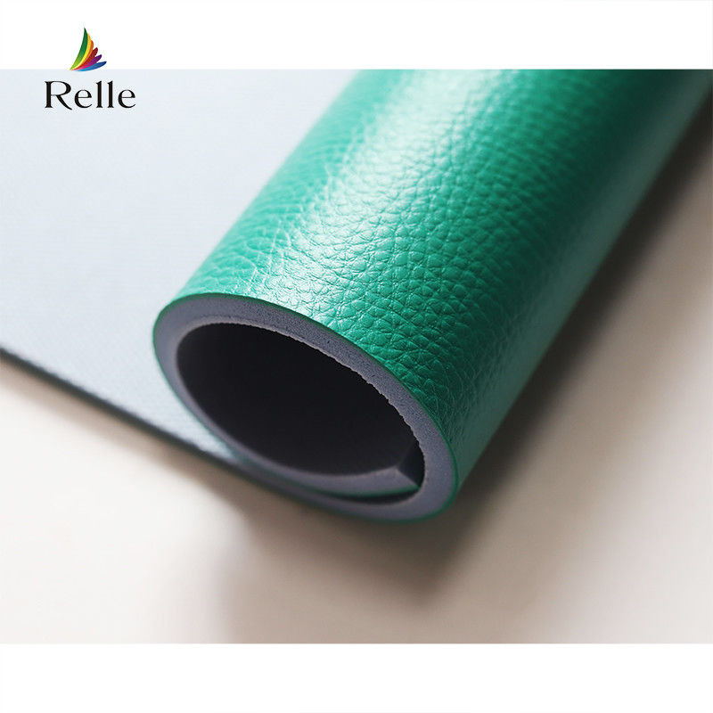Plancher de terrain de badminton synthétique vert intérieur avec absorption des chocs