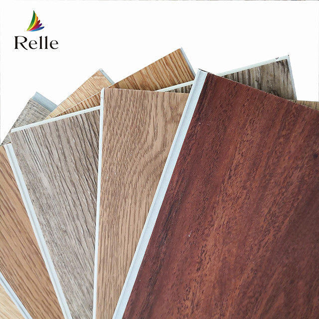 Relle SPC Cliquez planche plancher 4mm 5mm 6mm 7mm épaisseur plancher SPC de luxe