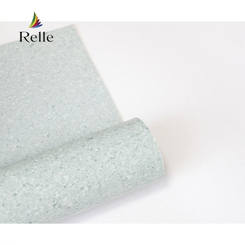Accessoires de revêtements de sol pour hôpitaux Plancher et jupes en PVC bleu avec installation de gule