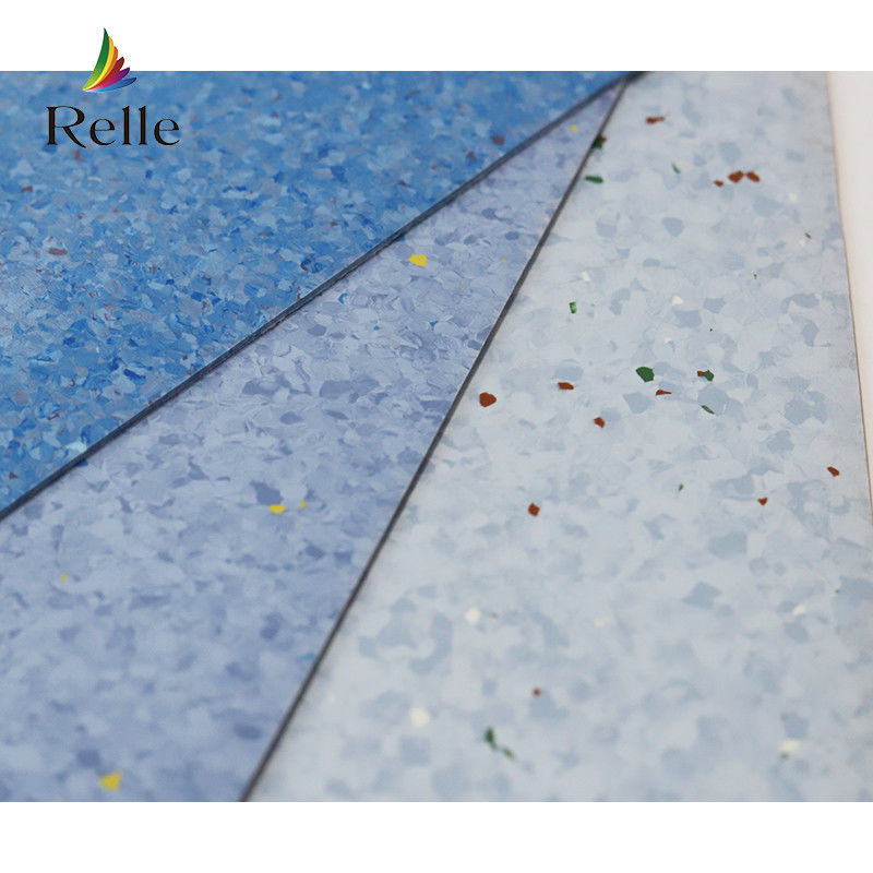 2m/2.5m Largeur Relle Systèmes médicaux Plancher en vinyle pour les salles de théâtre d'opération de l'hôpital