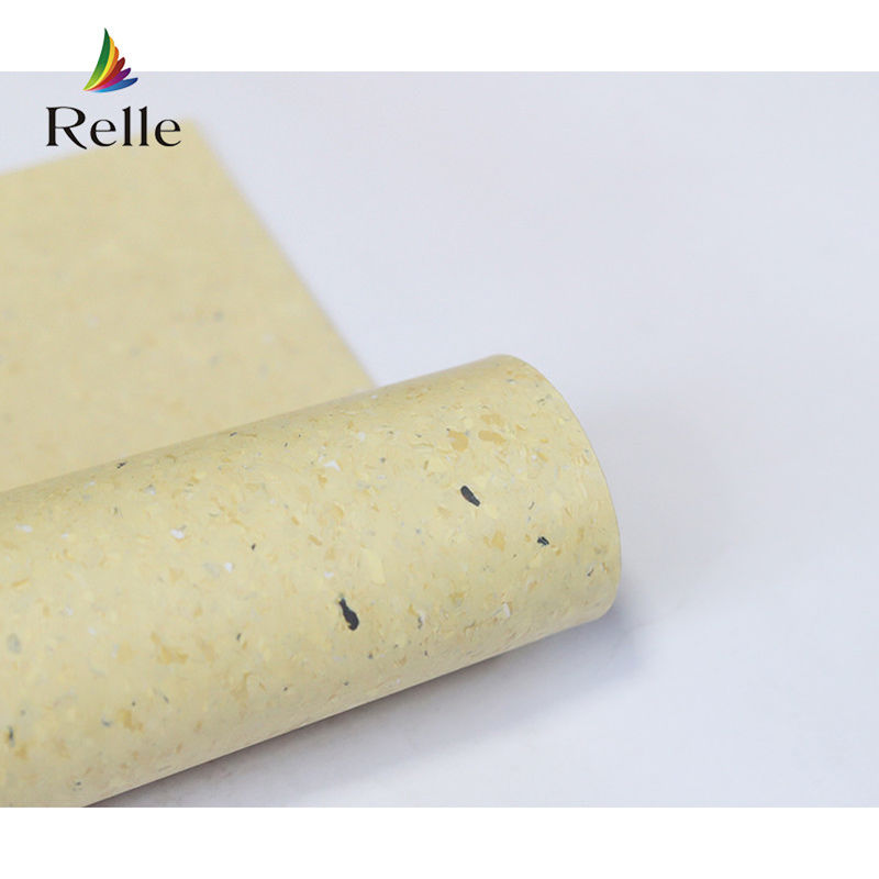 Antibactérien Relle Commercial Homogène Couleurs simples 2 mm Roulis de revêtement de sol en PVC pour les cliniques