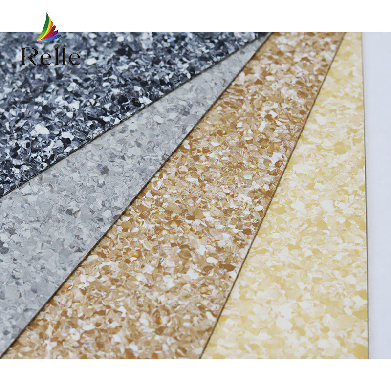 Plancher en plastique Relle de qualité hospitalière Linoleum homogène Vinyle PVC plancher Italie planche