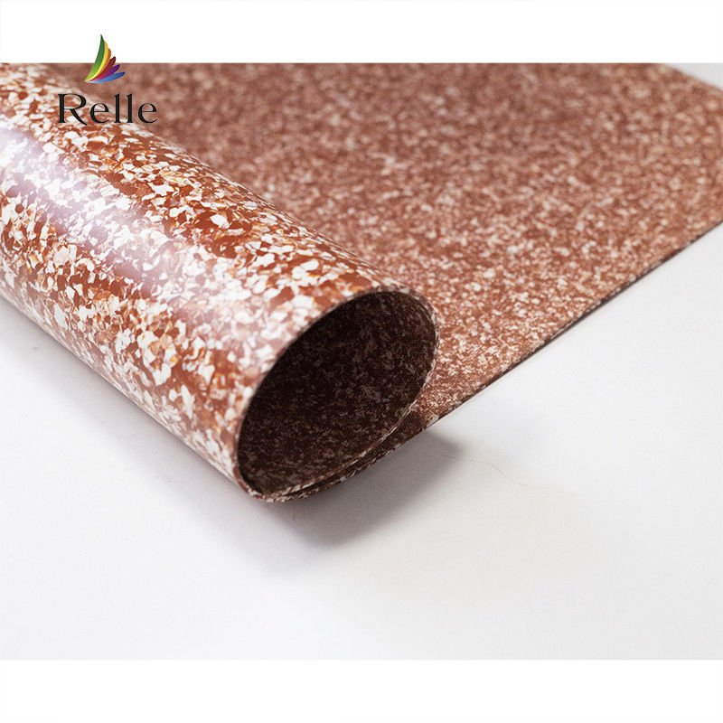 Plancher en plastique Relle de qualité hospitalière Linoleum homogène Vinyle PVC plancher Italie planche