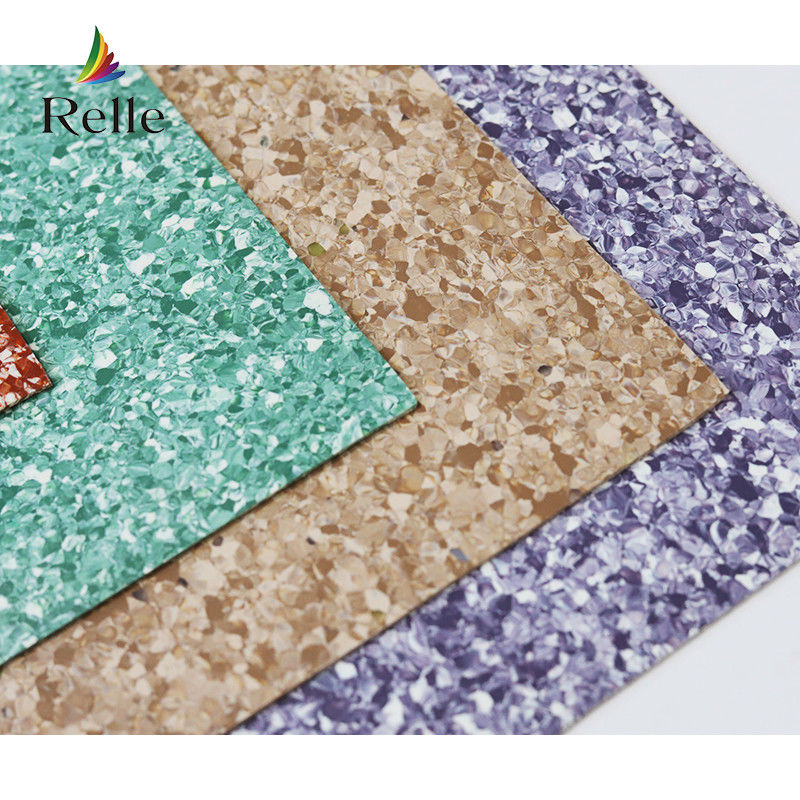 Relle Commercial Coloré Vinyl plancher avec 2-4 mm d'épaisseur et calcaire intérieur