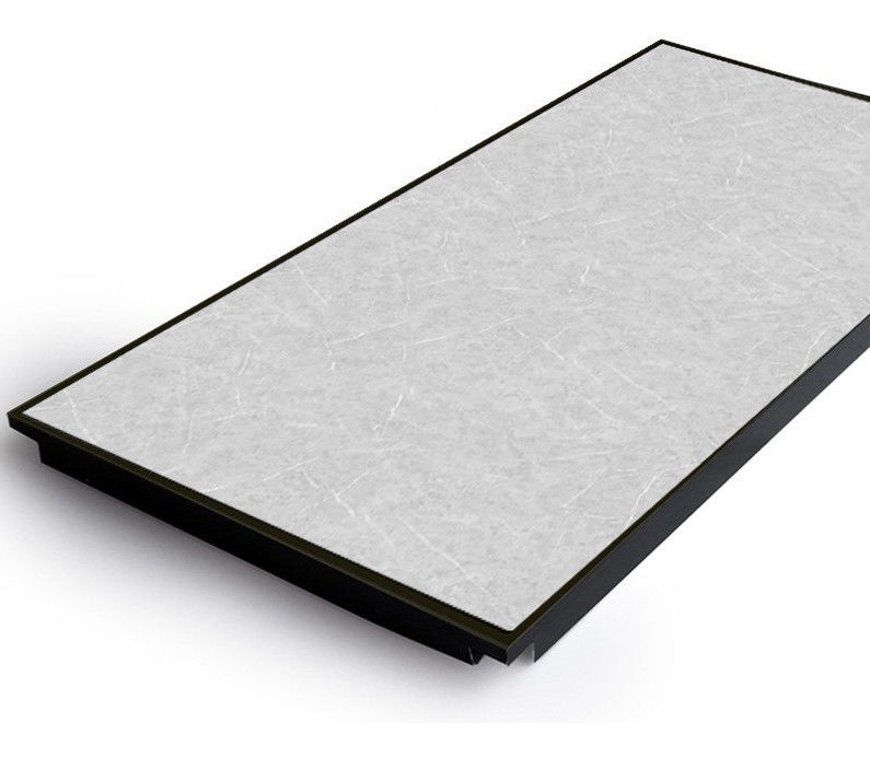 Carreaux de plafond décoratifs en aluminium 2x2 Carreaux de plafond en bois pour hôtel