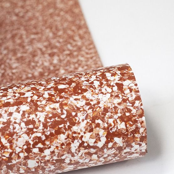 PUR revêtement rouge cerisier 20m plancher homogène feuille homogène vinyle pour l'école