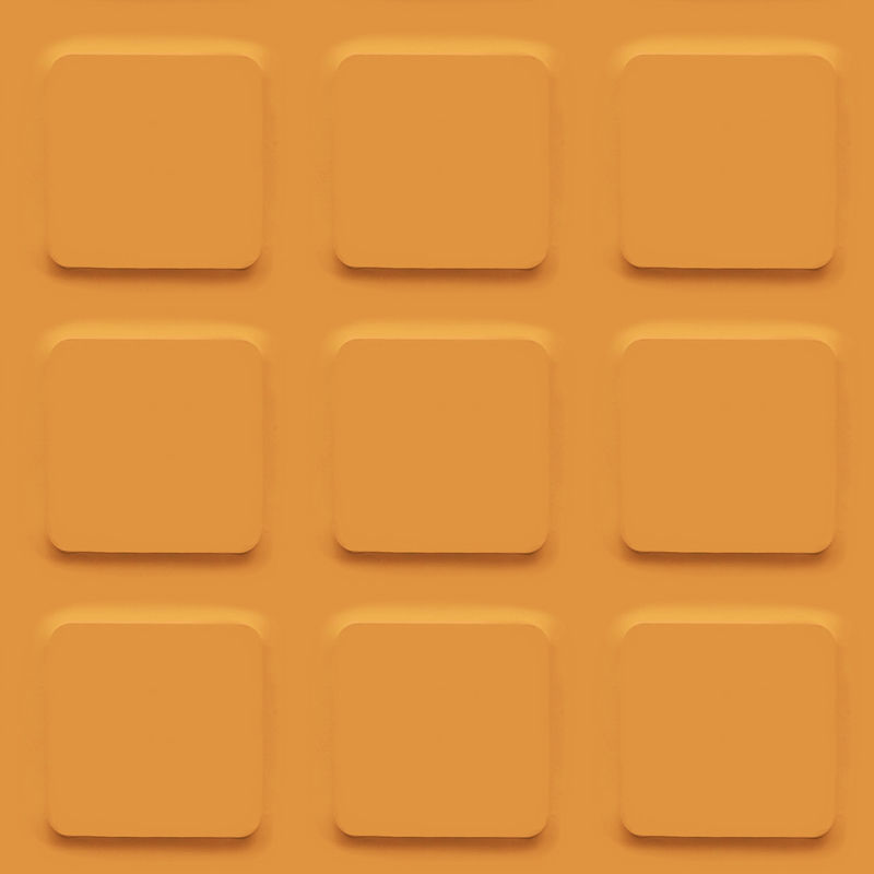 Couches de revêtement de sol en caoutchouc imperméable à l'eau de 2 mm à 4 mm pour le trafic lourd