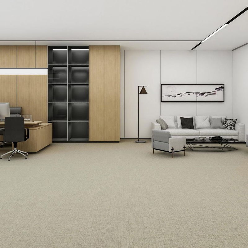 6Carreaux de tapis de bureau.5 mm 7 mm Carreaux de tapis commerciaux pour chambre d'hôtel lieu de travail