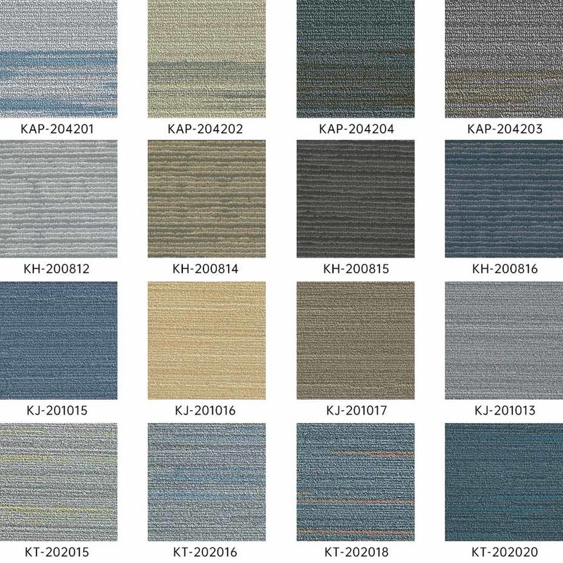Résistance à l'encrassement pour tapis antidérapant en PVC renforcé de fibres de verre pour zones à débit élevé