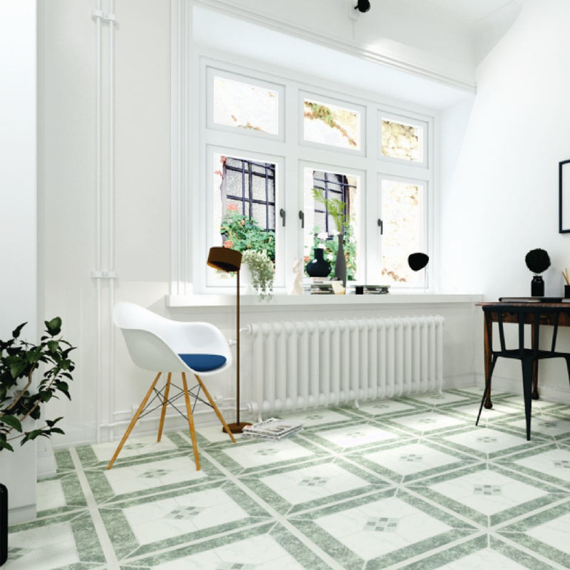 Plancher en LVT respectueux de l'environnement pour les espaces de soins de santé durable et facile à installer