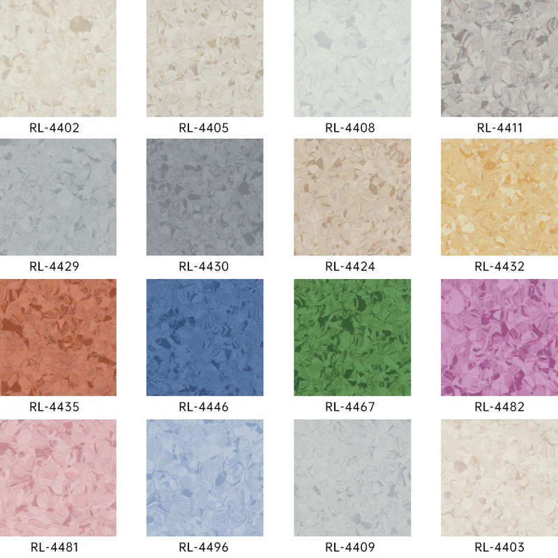 Lumina Health/Série Infinity : Revêtement de sol commercial antimicrobien et facile à nettoyer pour maisons de retraite