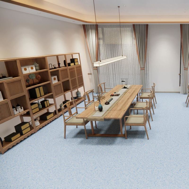 Revêtement de sol médical antibactérien écologique pour maisons de retraite – Type hygiénique facile à nettoyer