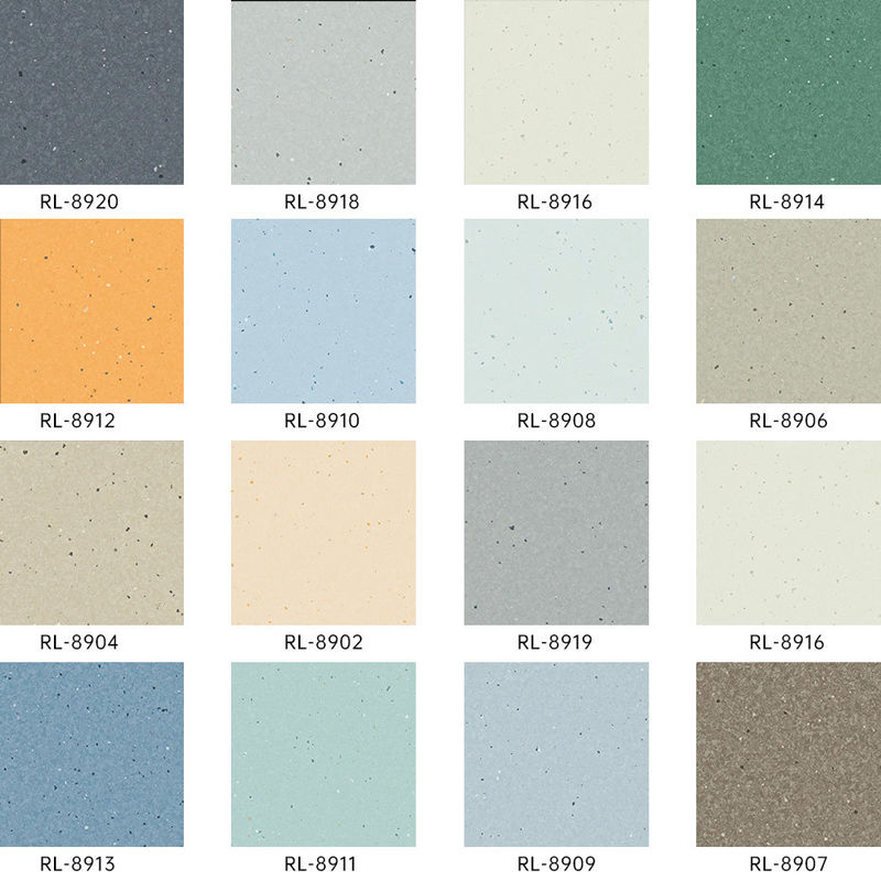 Revêtements de sol spéciaux pour maisons de retraite - Style hygiénique de qualité médicale