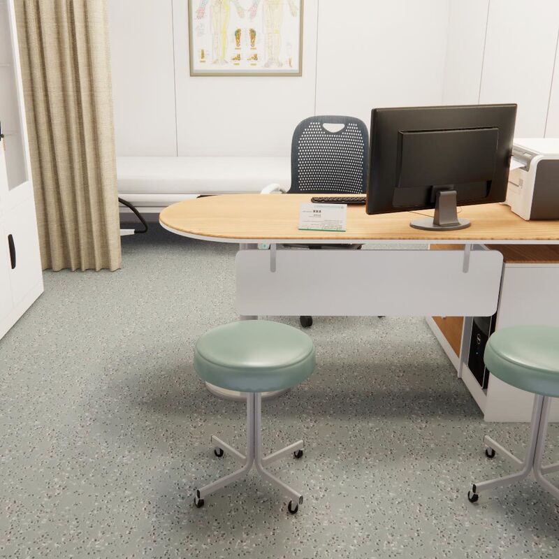 Relle Clinic Area Carborundum de qualité R11 (type médical écologique antidérapant et antibactérien)