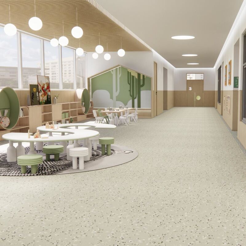 Relle jardin d'enfants Carborundum anti-dérapant de qualité R11 (anti-collision écologique)