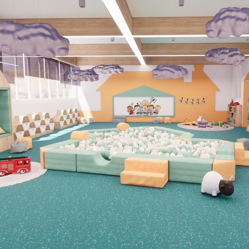 Relle Preschool Campus R11 Revêtement de sol antidérapant en carborundum (résistant à l'usure et facile à nettoyer)