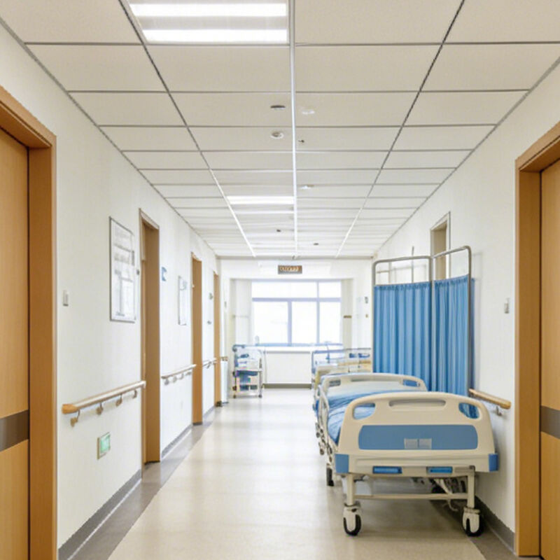 Garde-corps d'escalier mural Relle aspect bois, barre d'appui de sécurité pour couloir