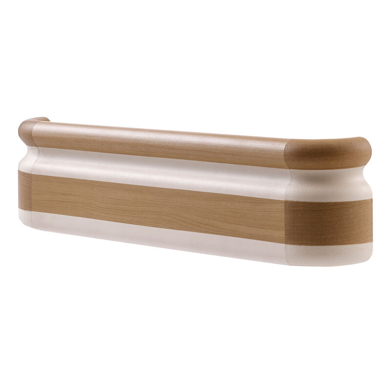 Relèche à grains en bois en PVC, rail de protection contre les chocs pour les couloirs des hôpitaux