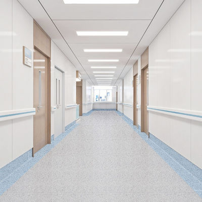 Plancher homogène antistatique compatible et non toxique