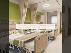 Revêtements de sol pour maisons de retraite commerciales avec caractéristiques antibactériennes et faciles à nettoyer