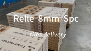 Livraison de dalles Relle 8mm Spc