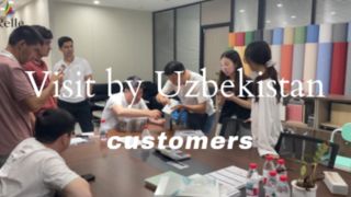 Visite de clients ouzbeks