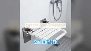 Chaise de douche pliante sûre pour personnes âgées et enceintes